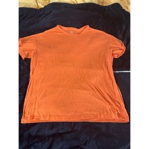 Bright orange American Eagle top